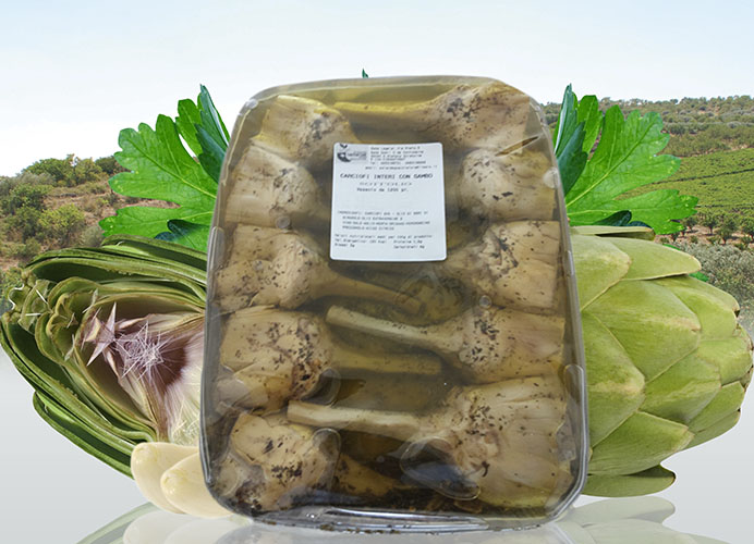 Carciofi Interi con gambo