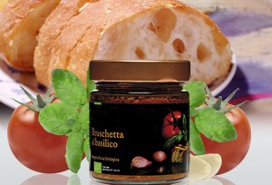 Bio Condimenti per Bruschetta al Basilico