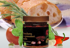 Bio Condimenti per Bruschetta con Pomodori Secchi