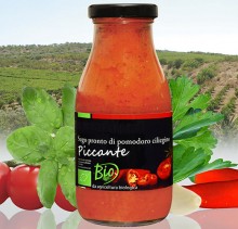 Sugo Biologico Pomodoro Ciliegino Piccante