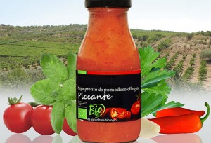 Sugo Biologico Pomodoro Ciliegino Piccante